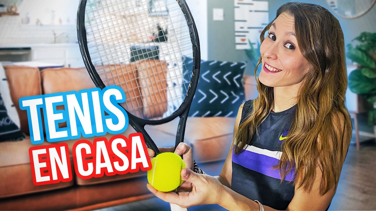 buffet Emoción Murmullo 👉 ¡5 EJERCICIOS de TENIS para ENTRENAR en CASA! - YouTube