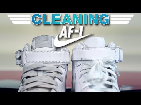 what can i use to clean my white air force ones