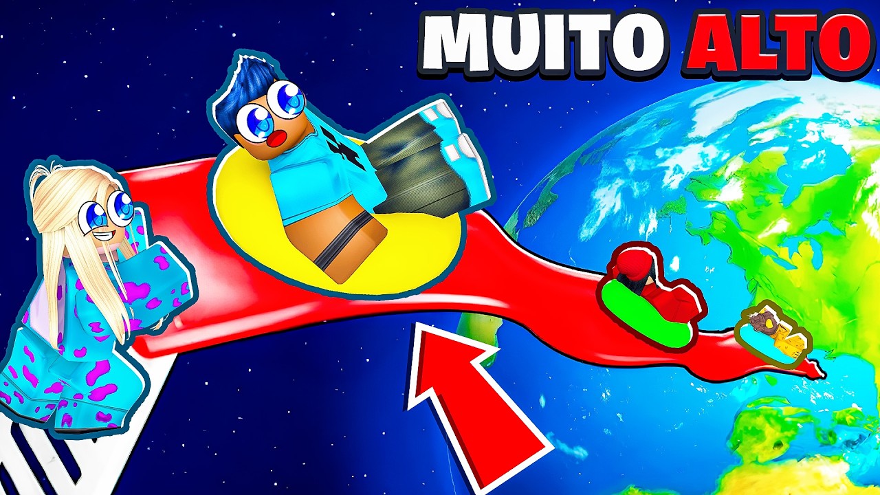 ESCORREGANDO ATÉ SER o MAIS RAPIDO do Roblox