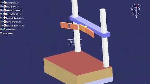 Robotic arm in Catia