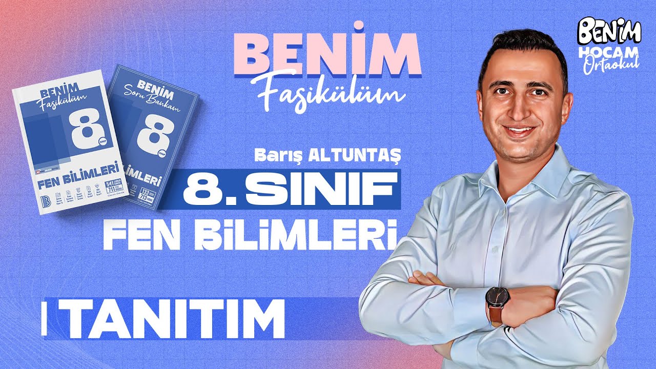 8.Sınıf - Fen Bilimleri - Tanıtım - Barış ALTUNTAŞ - 2026