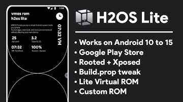 VMOS Pro Root | H2OS Lite Custom ROM Android 7 32bit