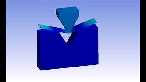 Sheet Metal Bending Simulation (Transient Structural)