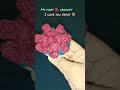 viral crochet flower l i love you jesus ♥️ l new masih song l #jesus #viral #ytshorts