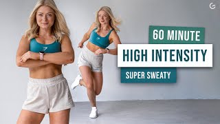 60 MIN SUPER SWEATY HIIT SPECIAL  Full Body Workout