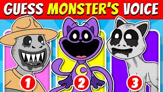 👻🔊 Guess the Smiling Critters And Zoomomaly by Voice | Quiz Poppy Playtime Сhapter 3 Characters