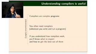 Lecture 12 - The compiler Architecture