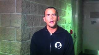 Chris Brown Feuds with Wrestler CM Punk