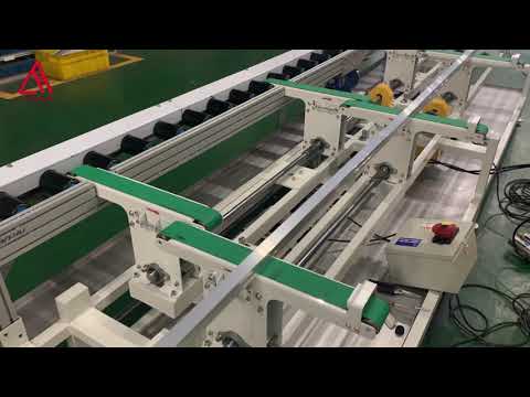 鋁擠型橫移滾筒輸送機