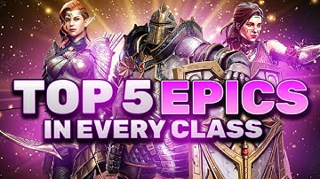 TOP 5 EPICS in EVERY CLASS RANKED | Watcher of Realms