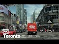 Driving in toronto canada 4k 2022 summer