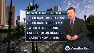 Monday's South Western Regional Weather Outlook   Oct 23, 2017