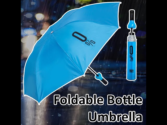 Foldable Bottle Umbrella class=