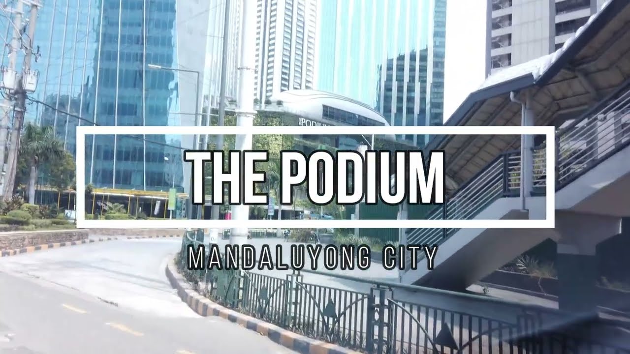 The Podium Mall Walk Tour | SM SuperMalls | Mandaluyong Malls