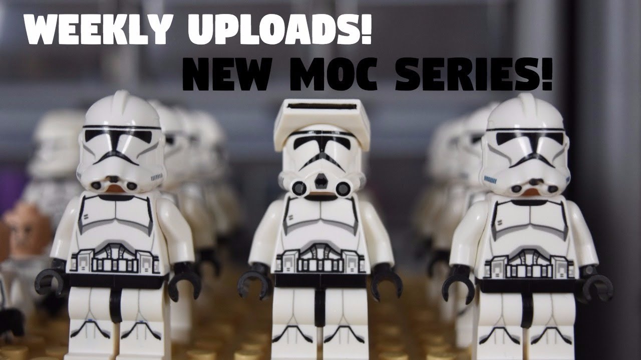 Lego update | Weekly uploads! | New MOC series!