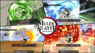 Demon Slayer addon - Mules Slayer v1 by: @Dapy | Minecraft Bedrock edition & Pocket edition⚔️ screenshot 1
