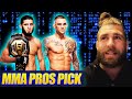 MMA Pros Pick ✅ Islam Makhachev vs. Dustin Poirier - Part 2 👊 UFC 302