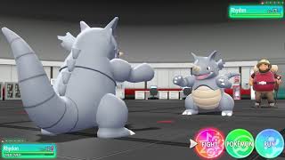 Pokémon Let's Go Pikachu Master Trainer Challenge #112   Rhydon
