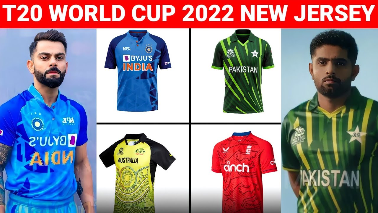 T20 World Cup 2022 All Team New Jersey | All Team New Jersey For T20 WC ...
