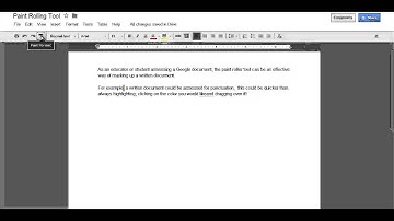 Google Paint Roller Tool In Docs