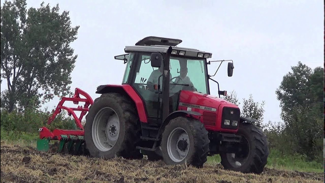 Talerzowanie 2014 Massey Fergusonem 6265 Agro Masz