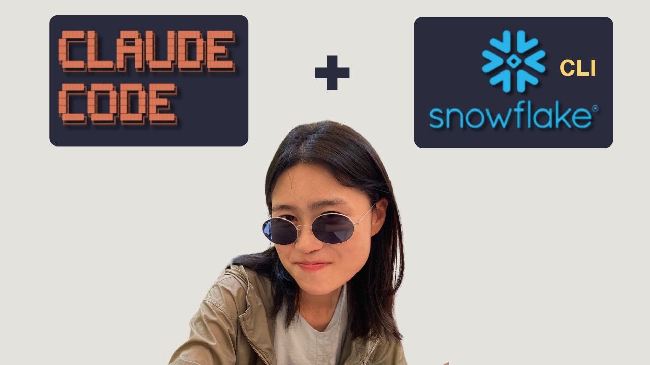 How to Use Claude Code with Snowflake CLI - YouTube