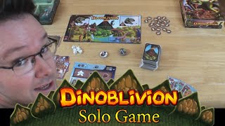 How to play Dinoblivion in solo? (Old rules version)