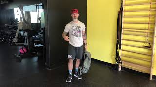 Coronavirus Workout! No Weights Bent Over Rows (backpack)