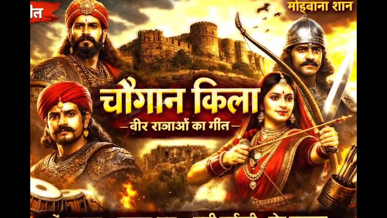 चौगान किला | गोंडवाना के वीर राजाओं का इतिहास | Gondi Song | Narsinghpur