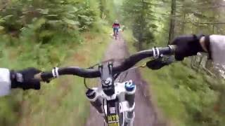 Blindsee trail In the Tiroler Zugspitz arena Austria