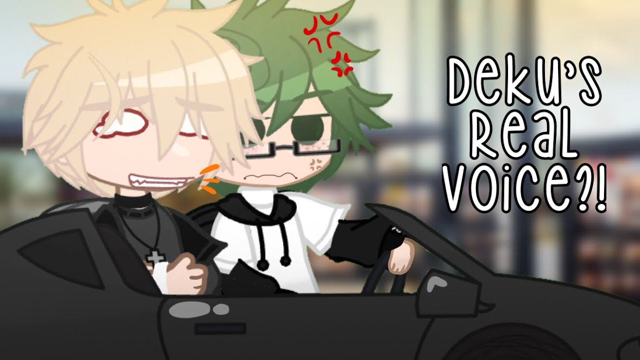 Deku’s Real Voice?! 👀 || BkDk Skit - YouTube