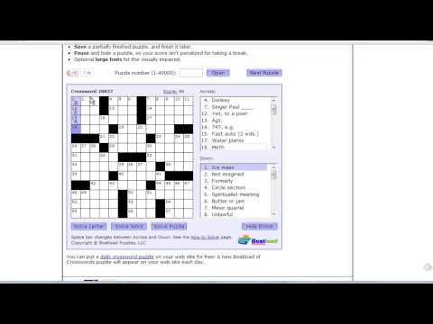 Where to Get Crosswords Online