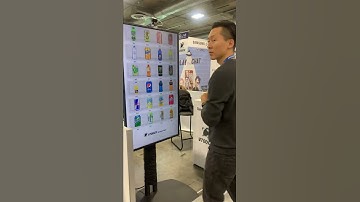 [CES 2020] Vtouch Display @ Samsung C-lab / Vending Machine / Gesture Control / Touchless Touch
