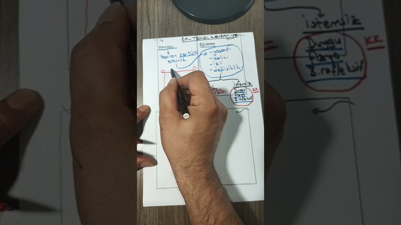 Öğrenme psikolojisi genel tekrar