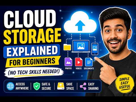 Cloud Storage Explained for Beginners (No Tech Skills Needed!)