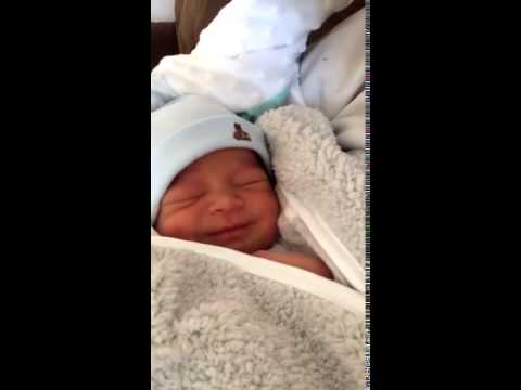 Video Baby fakes sleeps and laughs - youtube
