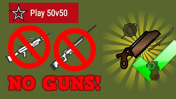 Surviv.io 50v50 No Guns Challenge!! Epic Bonesaw Killing Spree! (Surviv.io 50v50)