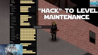 Hack to Level Maintenance in Project Zomboid - The Best Way to Level Maintenance! screenshot 5
