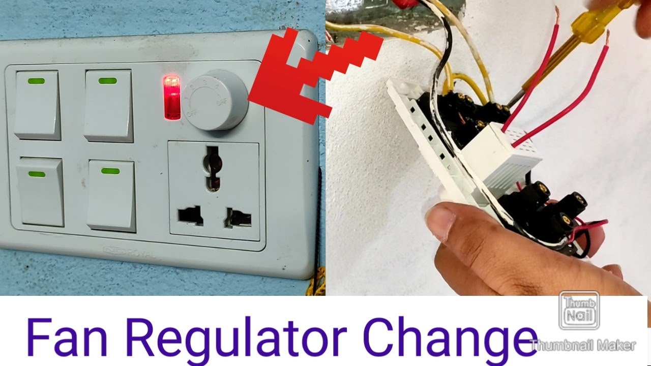 How To Change Fan Regulator At Home