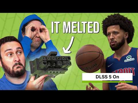 Our Melting RTX 5090 and Early DLSS 5 Impressions