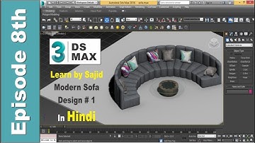 Modern Round Sofa Design # 8