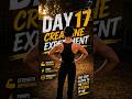 day 17 .... please support karo please ❤️🌸 #selfgrowth #minivlog #creatine #gym