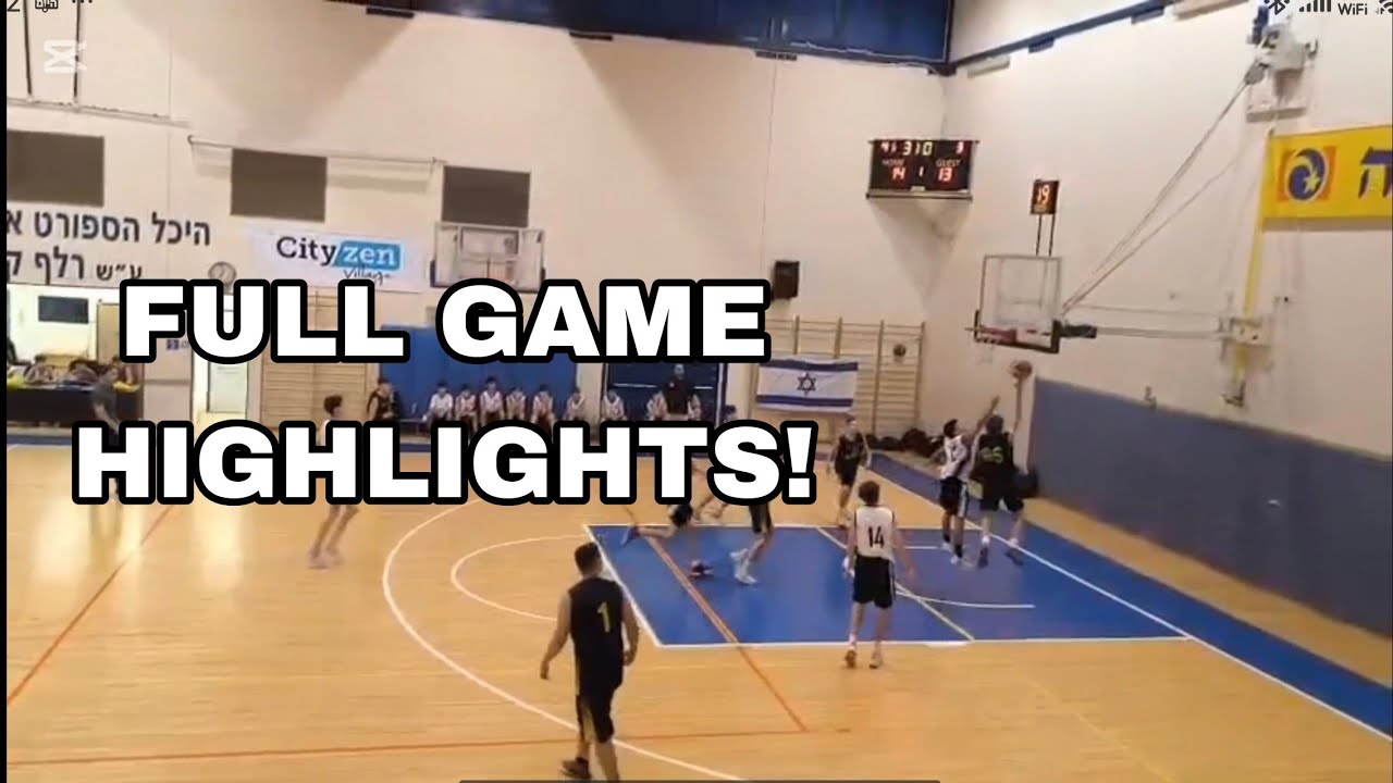 November 30th, win at Even Yehuda FULL GAME HIGHLIGHTS! (FULL STATS IN THE DESCRIPTION)