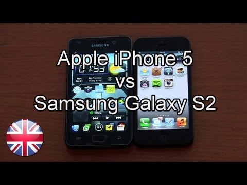 Vidéo: Différence Entre IPhone 5 Et T-Mobile Samsung Galaxy S2 (Galaxy S II Pour T-Mobile)