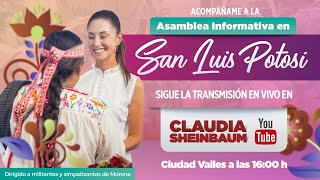 Asamblea Informativa en Ciudad Valles, San Luis Potosí