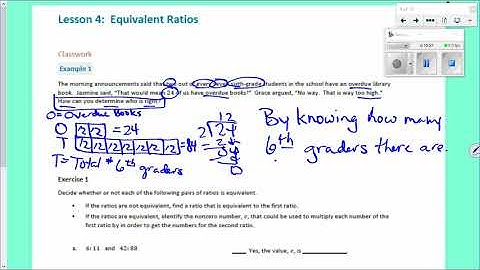 KMS 6th Grade Math - Module 1, Lesson 4