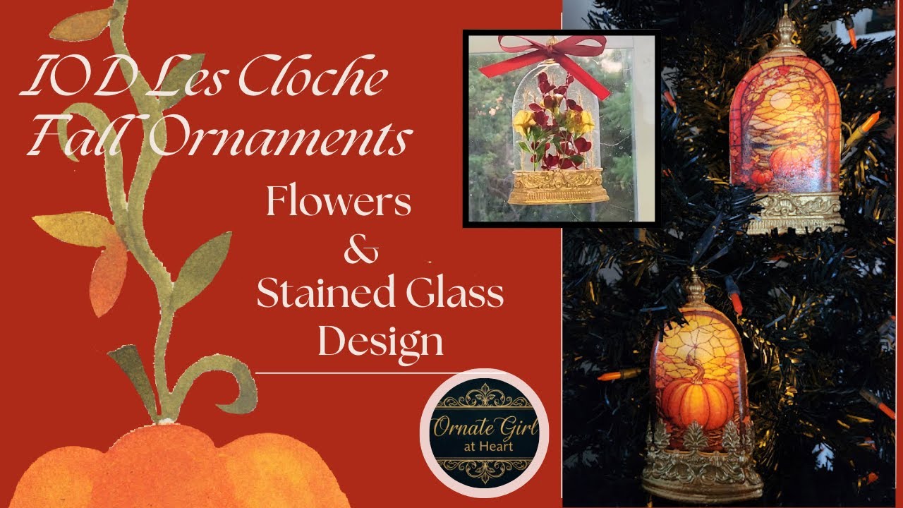 IOD Les Cloche Mould Осенние украшения