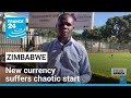 Zimbabwe&#39;s new currency suffers chaotic start • FRANCE 24 English