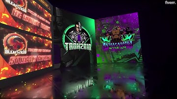 Design professional twitch or mixer overlay for your stream - Best Graphics for Streamers service