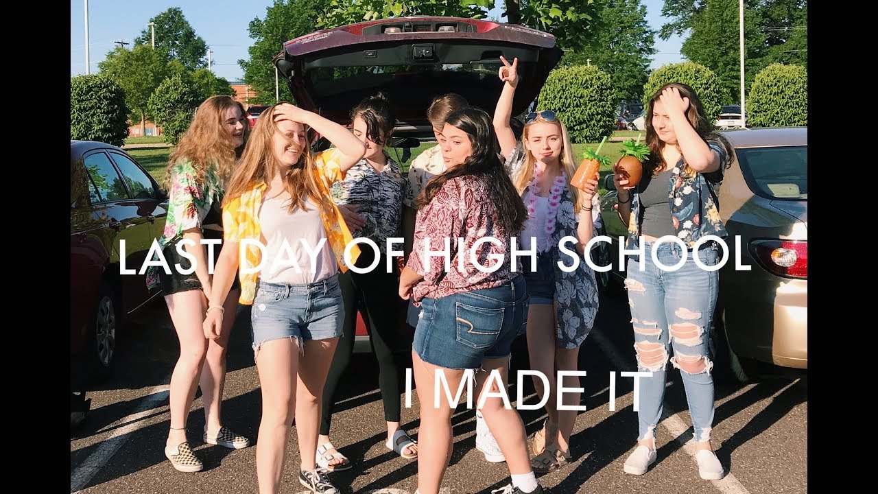 LAST DAY OF HIGH SCHOOL VLOG - YouTube